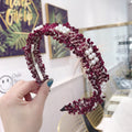 Simple Raw Edging, Beading, Thin Edging, Light Board, Hair Hoop, Headband, Pressing Hair, Lady