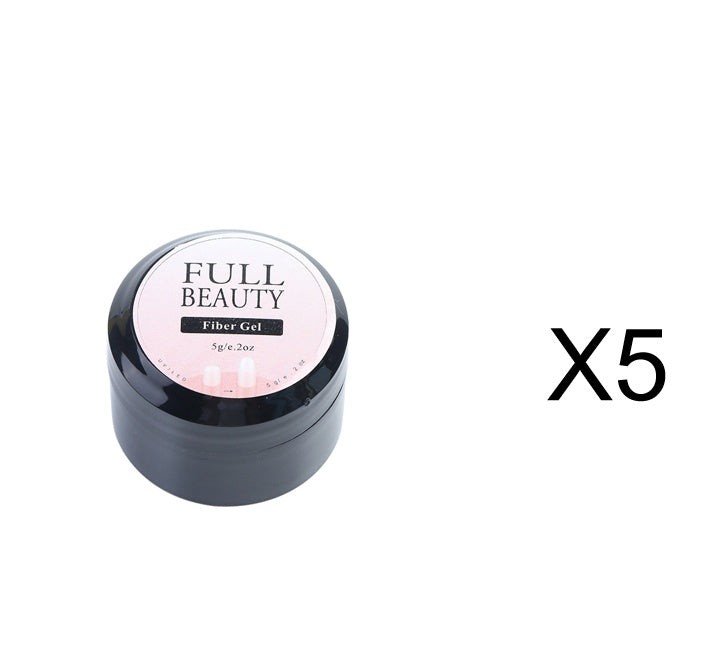 Full Beaty Fiber extension rubber reinforcement repair nail polish