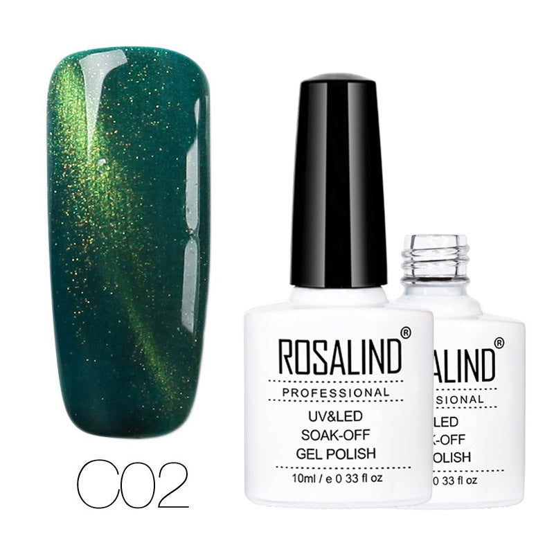 Rosalind nail polish phototherapy gel cat eye gel nail polish 30 color