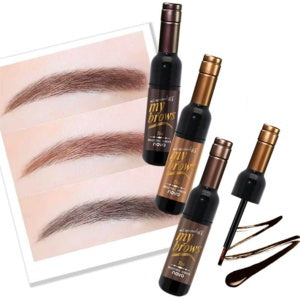 Matte red wine peeling eyebrow cream