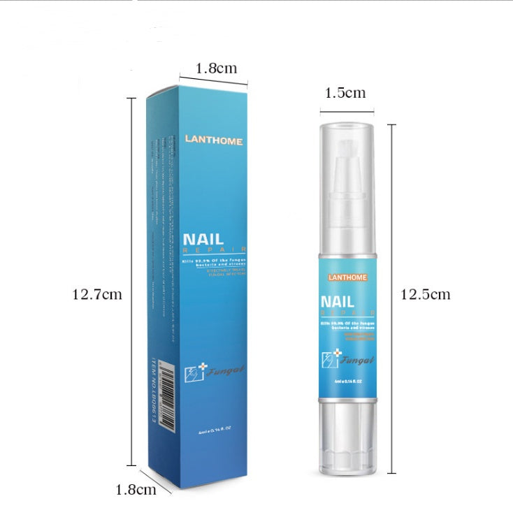 Lanthome Repair film armor solution repair antibacterial liquid bright nail pen