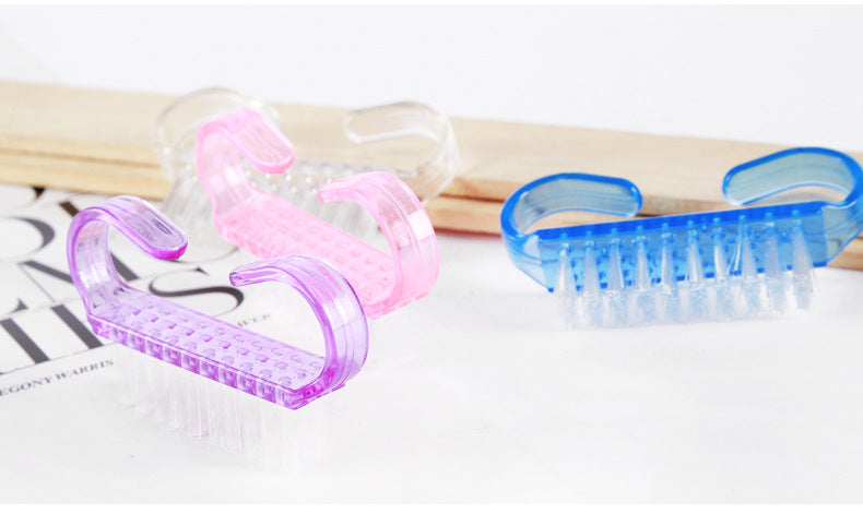 10 Pieces Nail Cleaning Clean Brush Hot sales Tool File Manicure Pedicure Soft Remove Dust Small Angle Clear Tools Sets