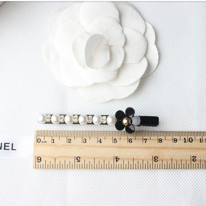 Fashionable Simple Acrylic Pearl Flower Hairpin