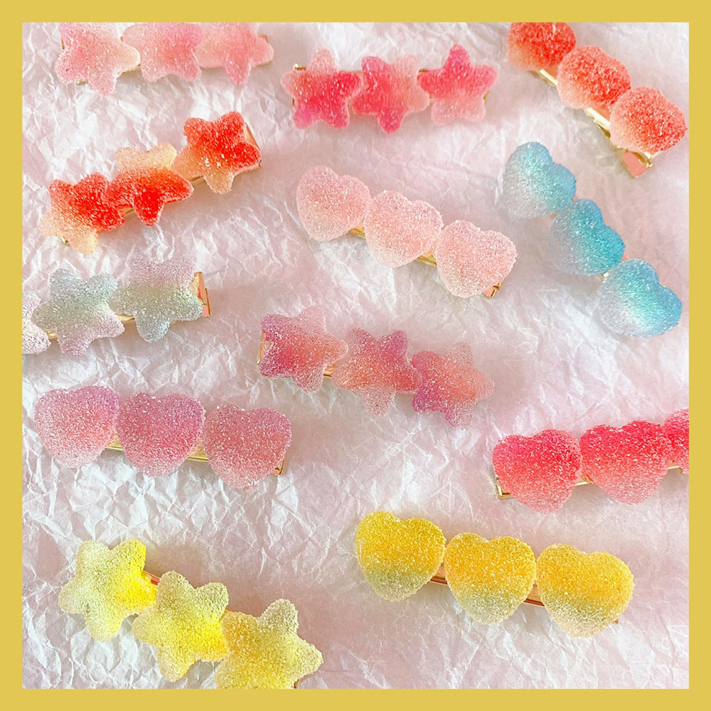 Gradient star hairpin