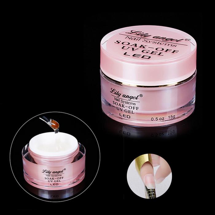 Bily Angel Transparent color extension gel quick and long lasting nail polish gel