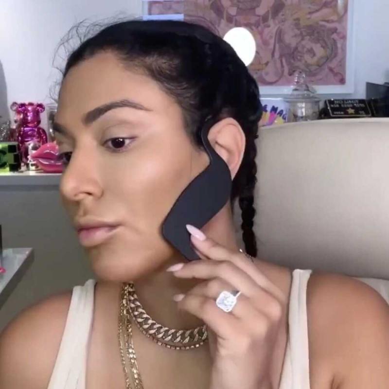 Eyebrow Blush Makeup Contour Template Styling Card