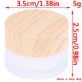 Face Cream Bottle Travel 50g Glass Cosmetic Sub-bottle