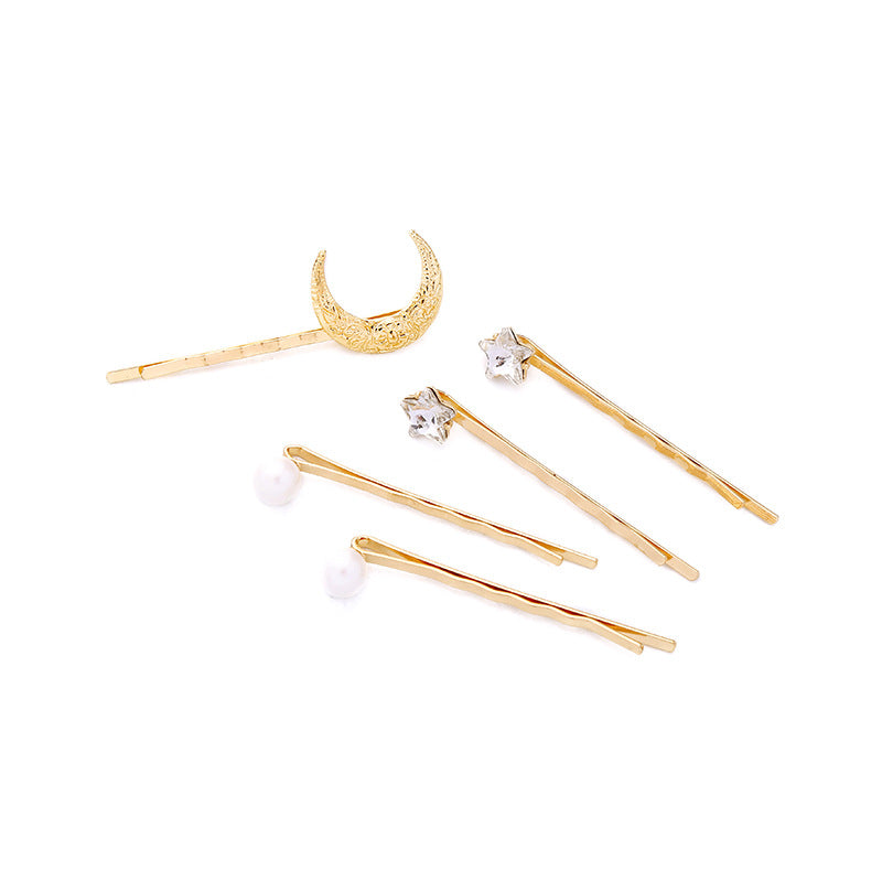 Moon Hairpin Bangs Clip