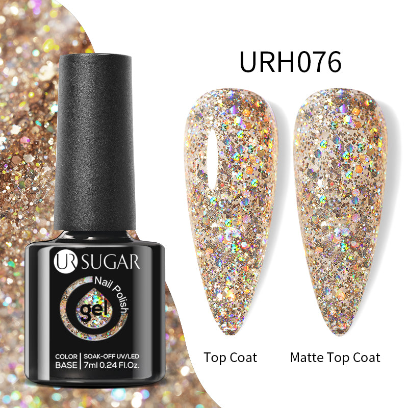 UR Sugar Matte Klein Blue Gel Nail Polish