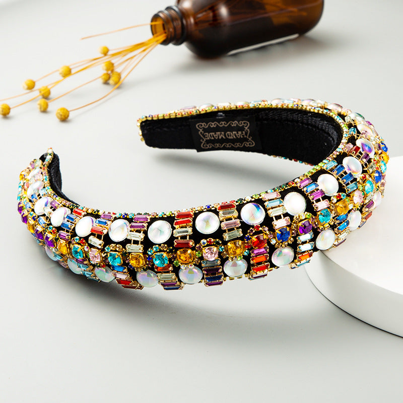 European and American Baroque headband