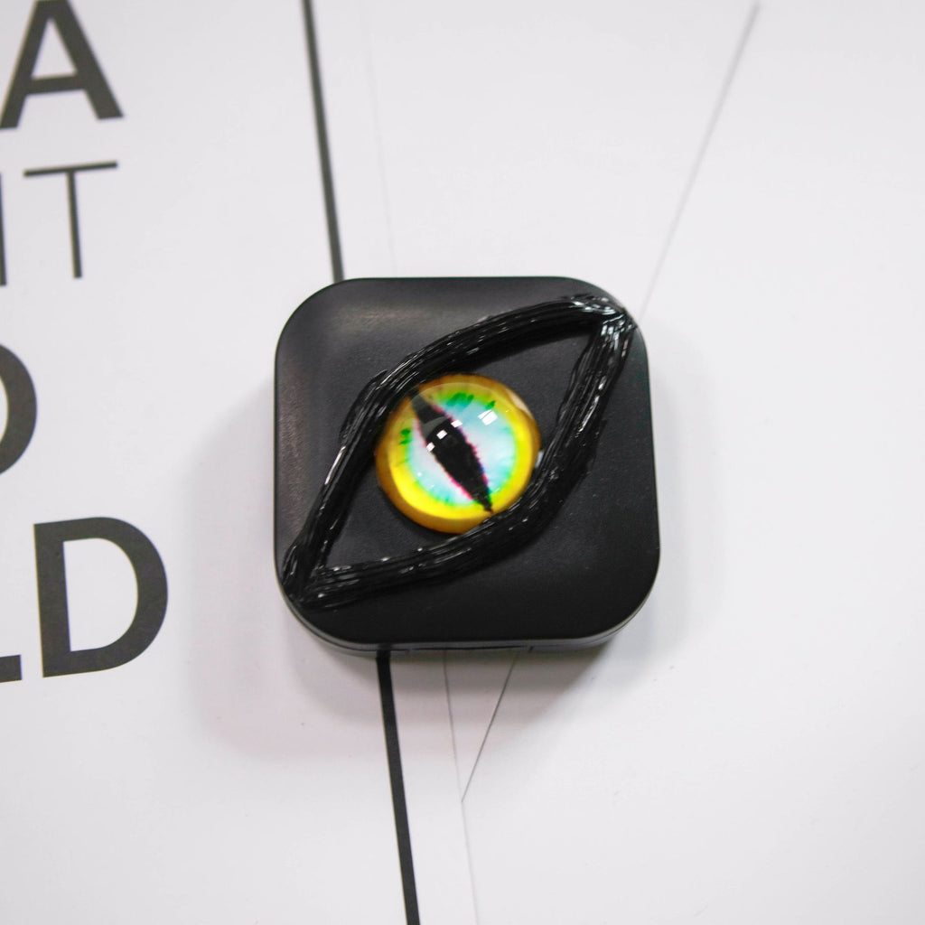 Cream gel contact lens