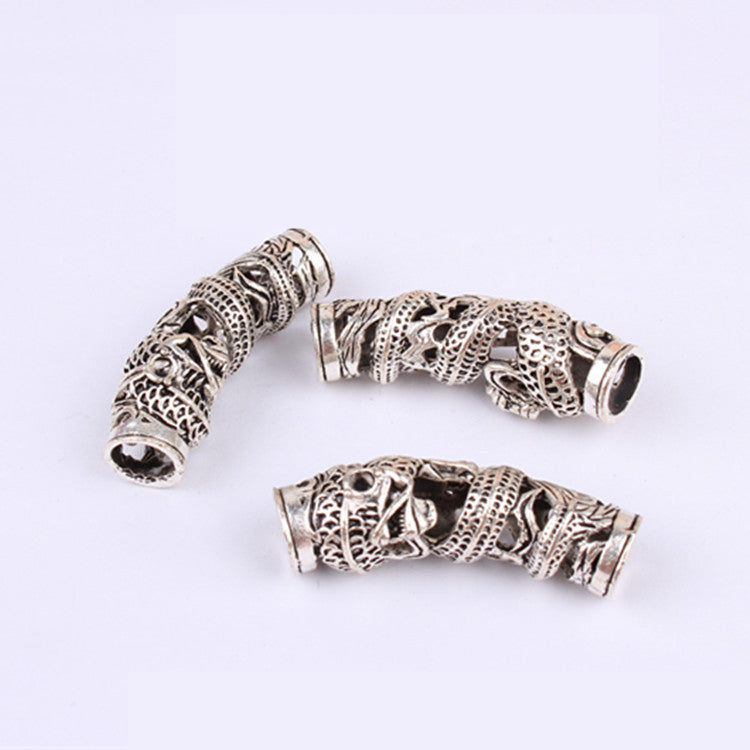 Vintage hollow alloy elbow