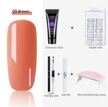PinPai Nail Extension Gel Crystal Nail Free Paper Holder