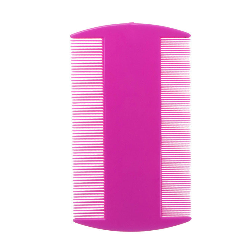 Fine Teeth Flea Comb Pet Comb Elderly Children Lice Comb Double-edged Fine-toothed Comb