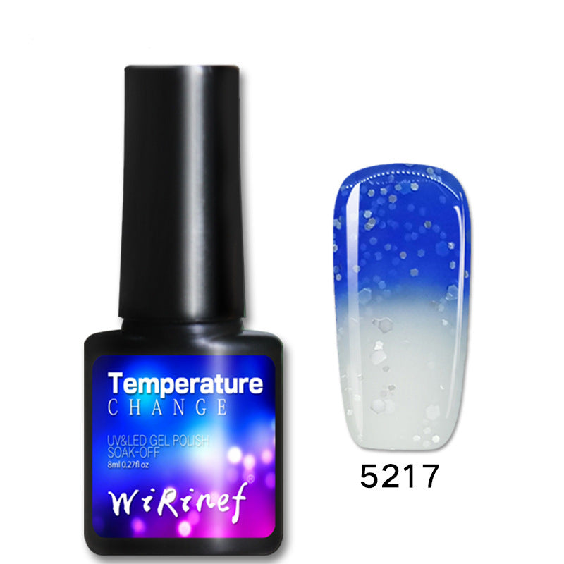Temperature Change Winrinef Gradient nail glue