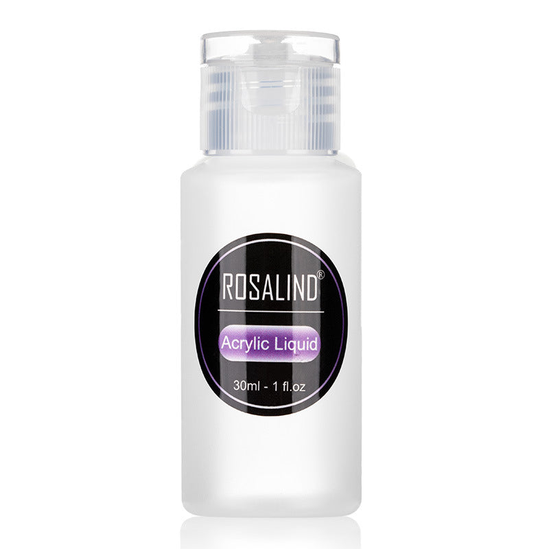 Rosalind Nail styling carved powder nail powder and crystal liquid