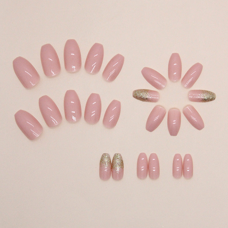 Fashion Solid Color Girl Nail Sticker
