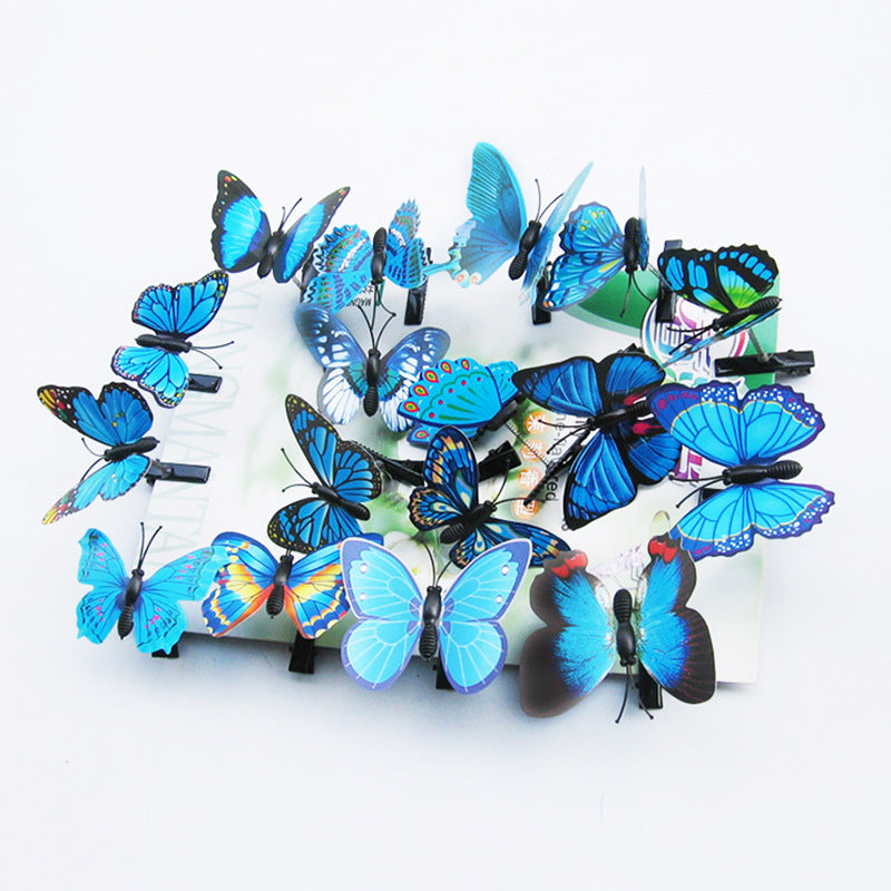 Simulation Butterfly Beautiful Wedding Party Headdress Hairpin
