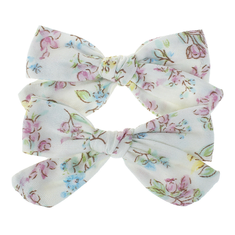 Children's hairpin flowers