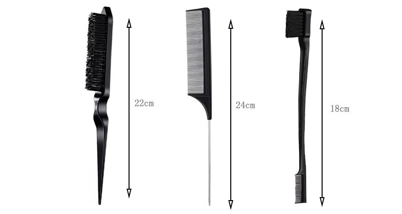Household Fluff Comb Three-piece Set