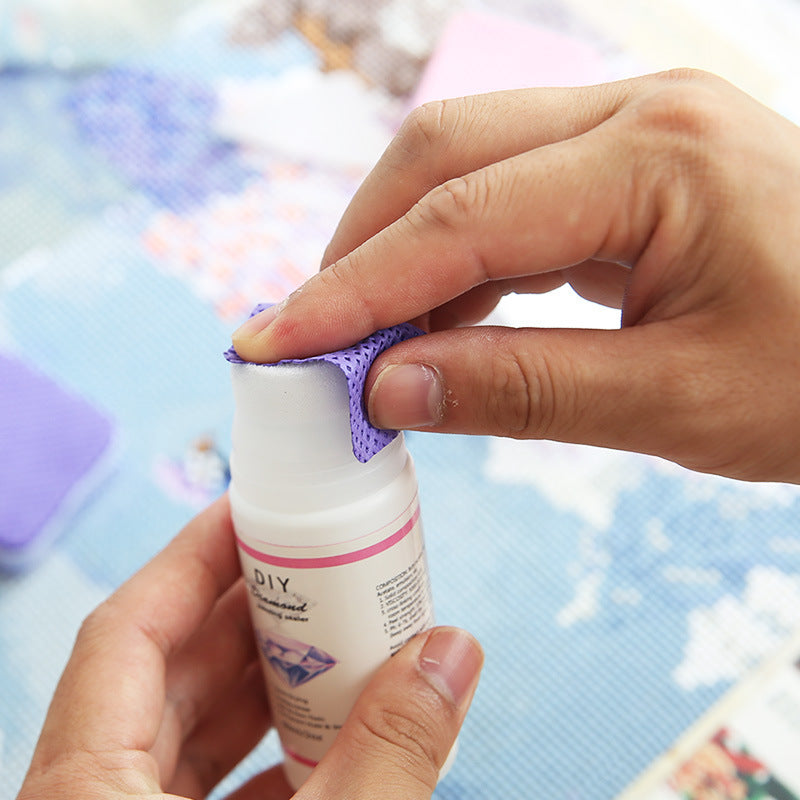 Glue Plaster Cleaning Cotton For Nail Removing Nail Washing Cloth DIY Cross Tool Suit