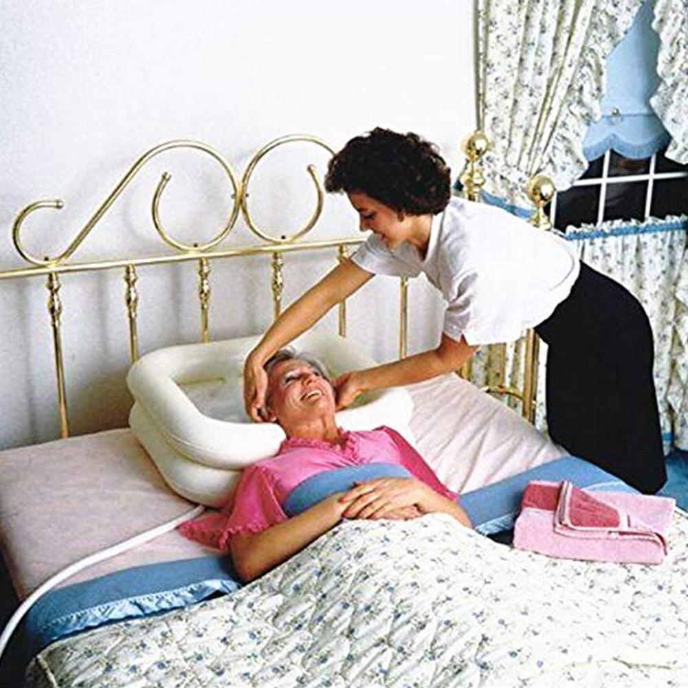 Inflatable PVC shampoo
