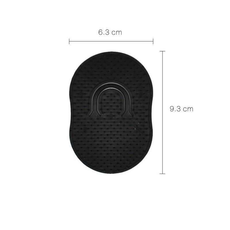 Oval Mini Shampoo Brush Portable Comb Men's Facial Brush
