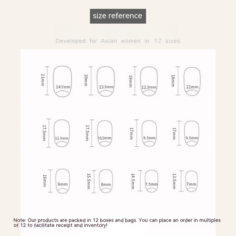 Oval Round Head European And American Ins Style Fresh Sweet Summer White Rose Pink Wear Nail