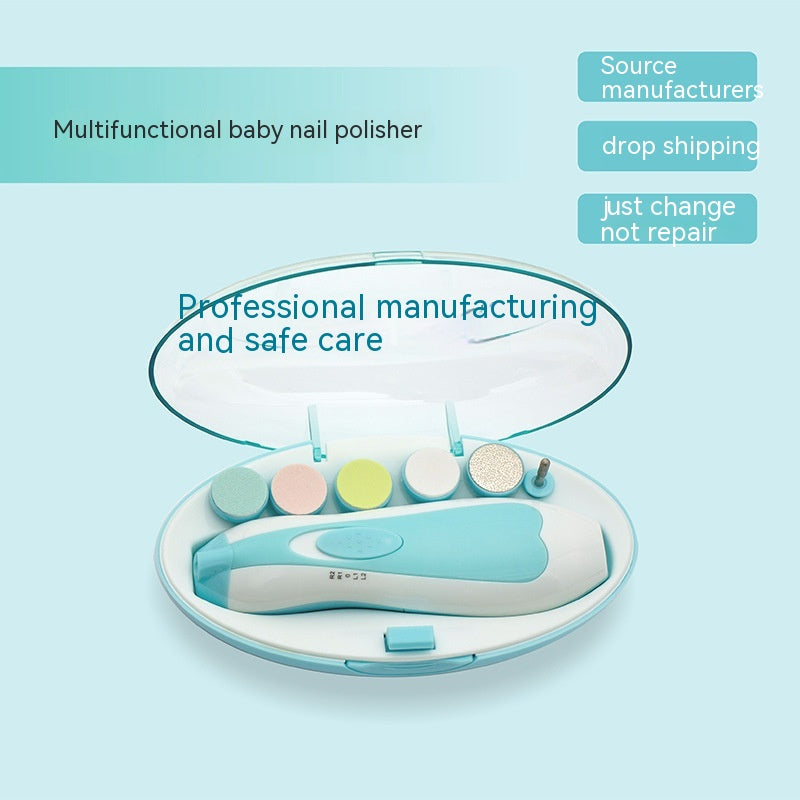 Multifunctional Electric Nail Grinder Children's Nail Scissors