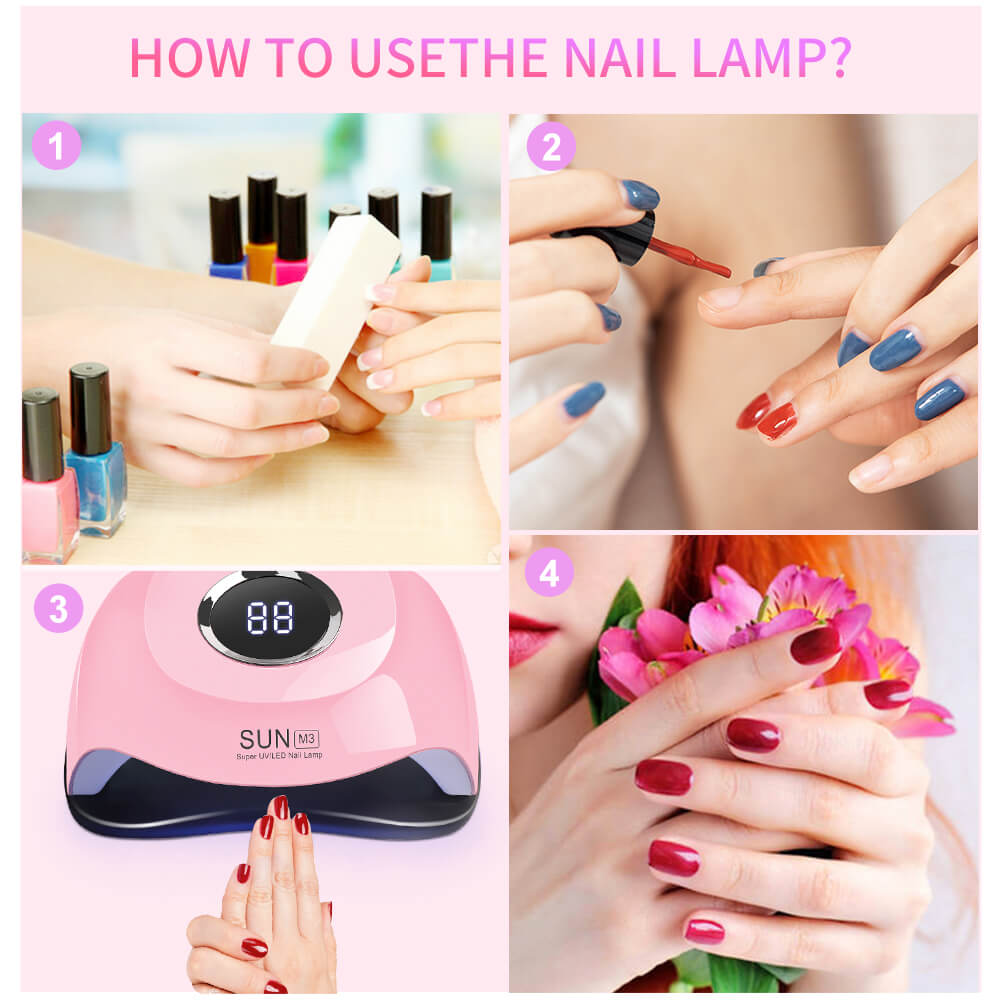Sun UV LED nail lamp Lampara gel