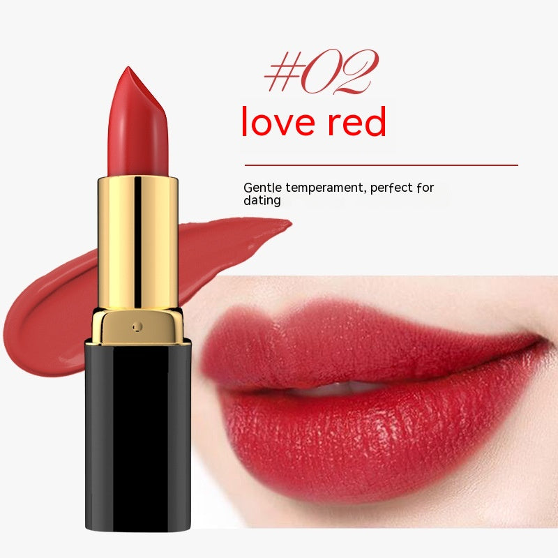 Lipstick Moisturizes And Does Not Fade Easily