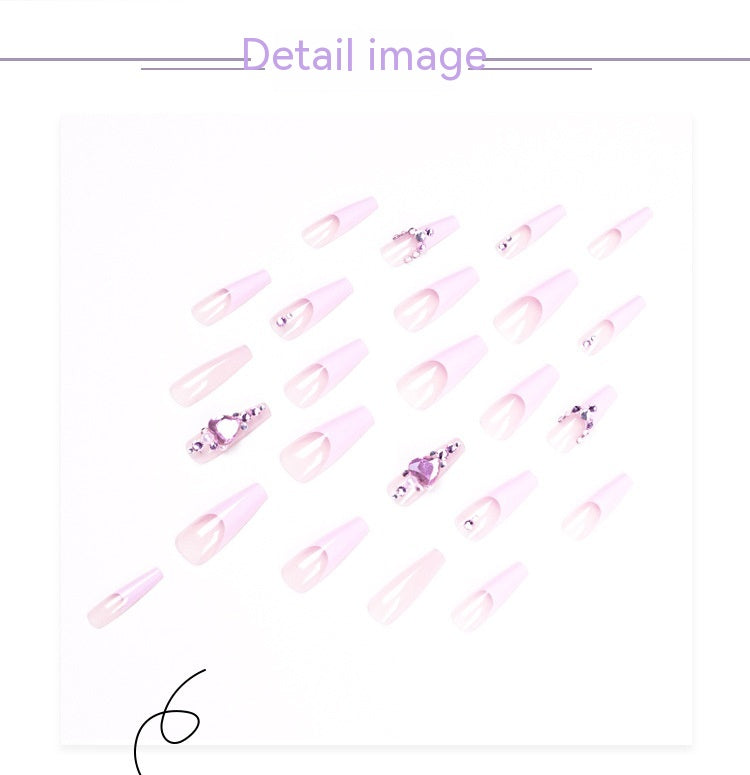 Love Pile Diamond Wear Nail Tip