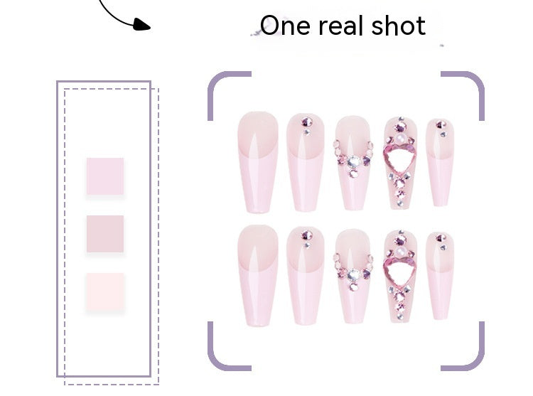 Love Pile Diamond Wear Nail Tip