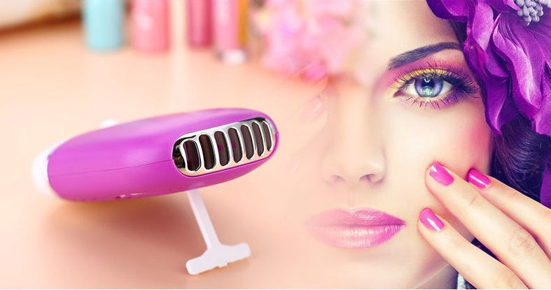 Mint Nail blow dryer mini fan
