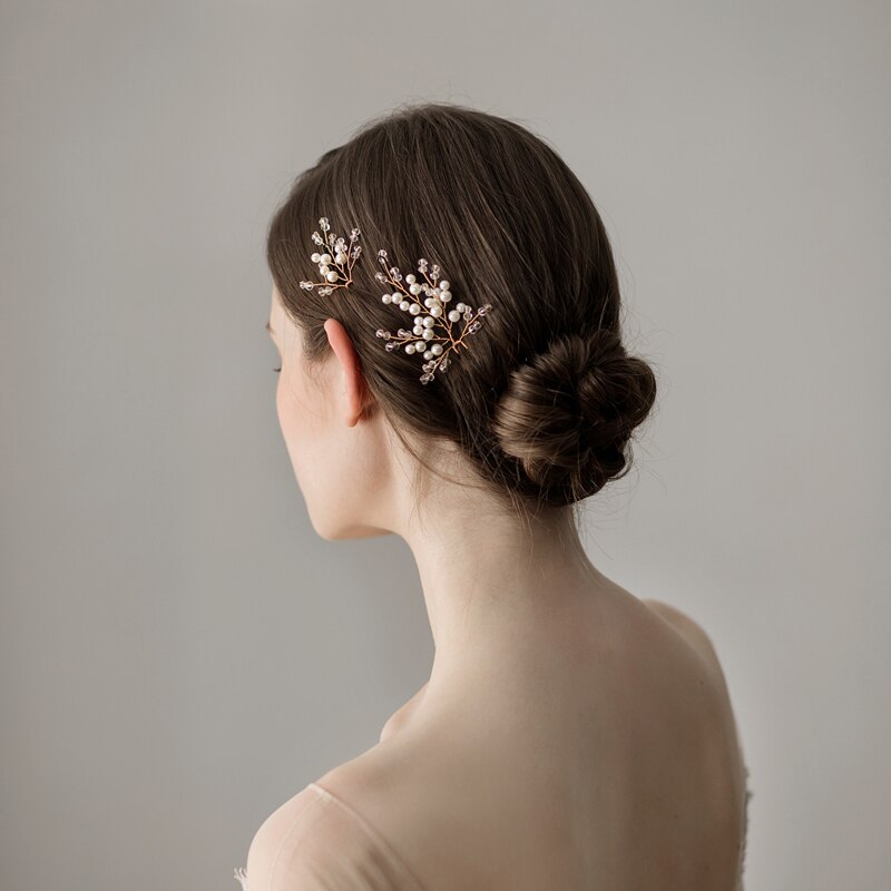 Exquisite Beaded Hair Fork And Curling Accessories