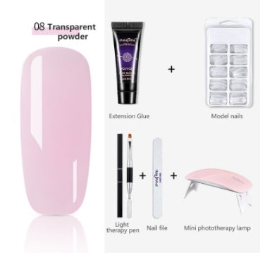 PinPai Nail Extension Gel Crystal Nail Free Paper Holder