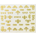 Nail Waterproof Hot Stamping Sticker