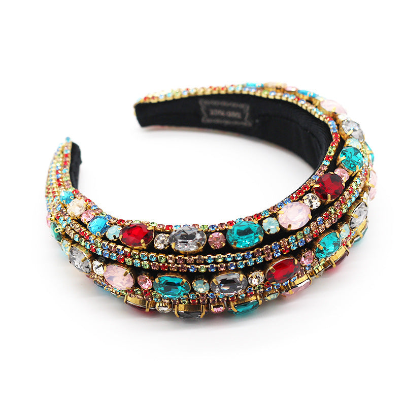 European and American Baroque headband