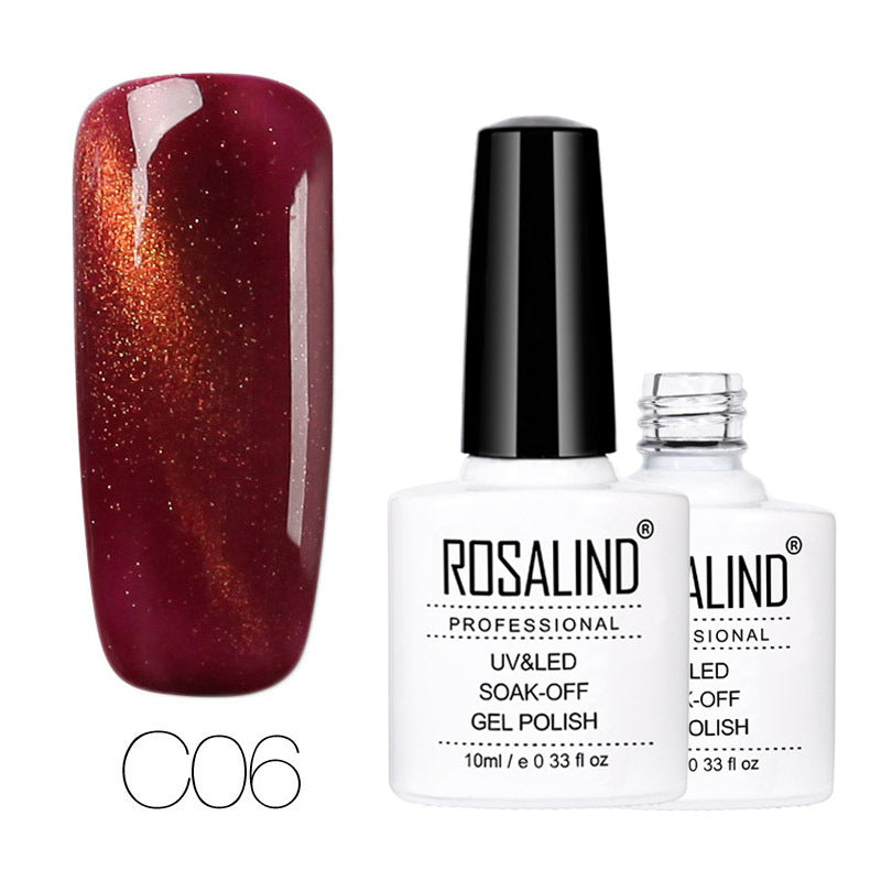 Rosalind nail polish phototherapy gel cat eye gel nail polish 30 color