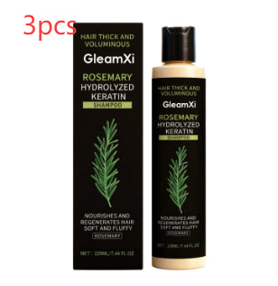 GleamXi Rosemary Hydrolyzed Keratin Rich Shampoo