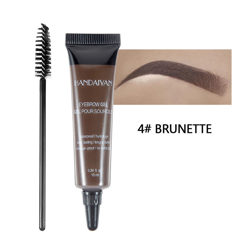 Non-blooming styling liquid eyebrow cream