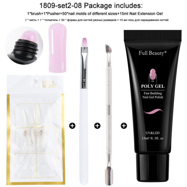 Full Beauty High quality nail tool set