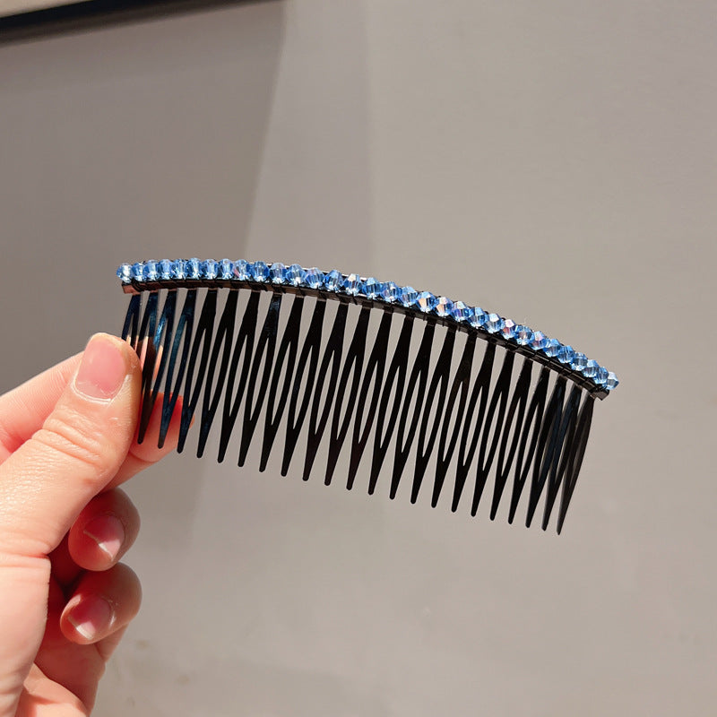 Women's Crystal Hair Comb Organizing Box