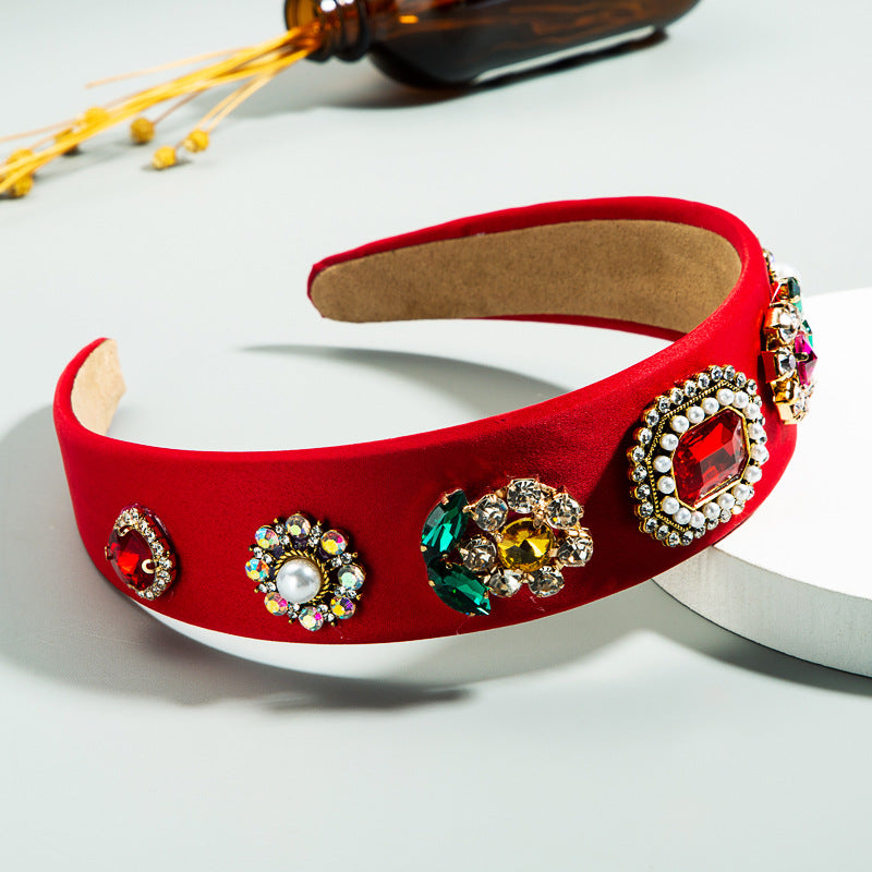 Women's broad-brimmed headband