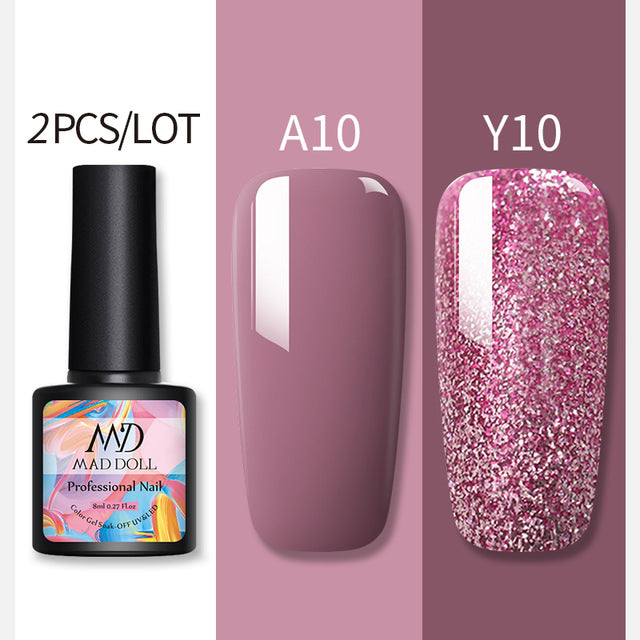 MAD DOL pure color nail polish