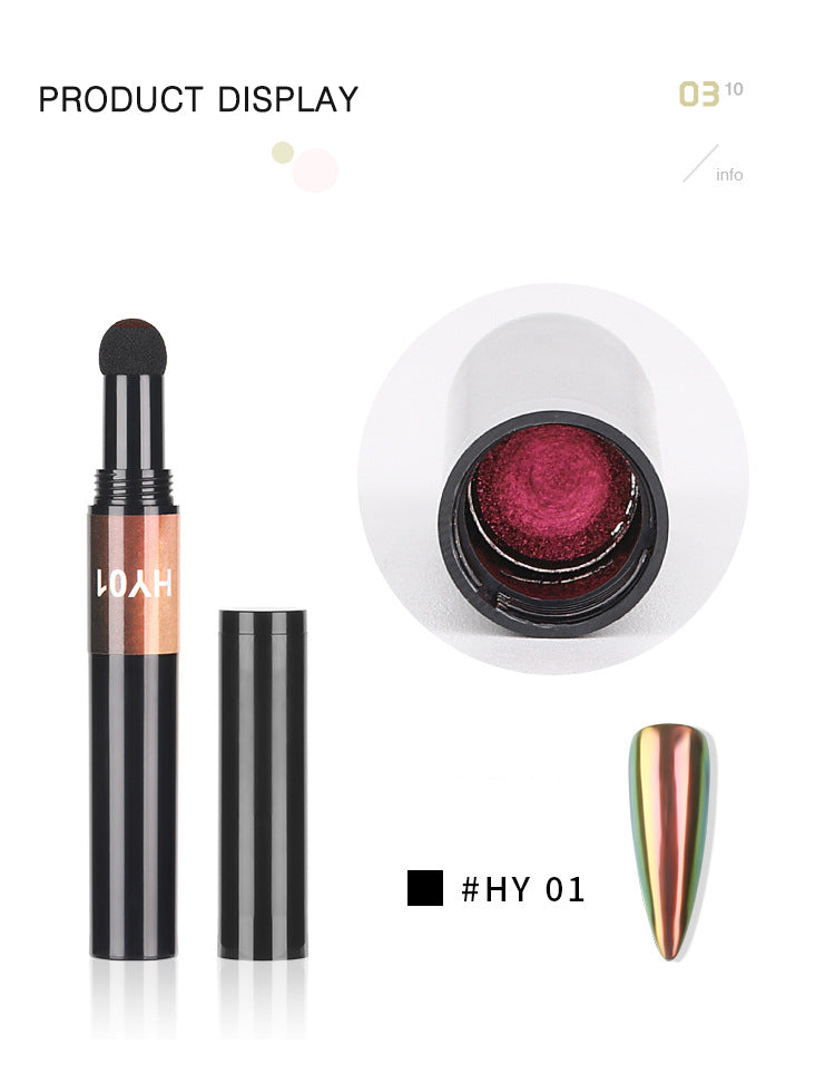 Hyo2 New Hot 6 Color Nail Air Cushion Powder Pen