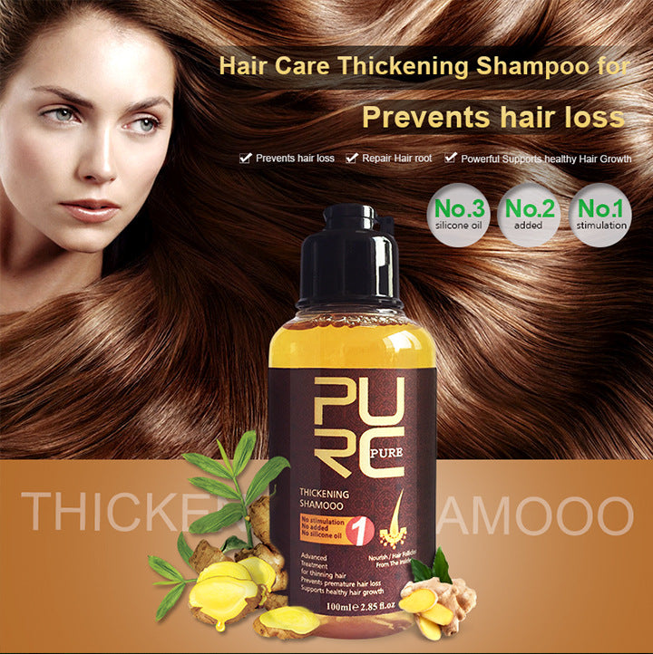 PURE Herbal Ginger Hair Regrowth Shampoo