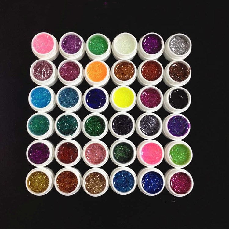 Nail Glitter phototherapy gel