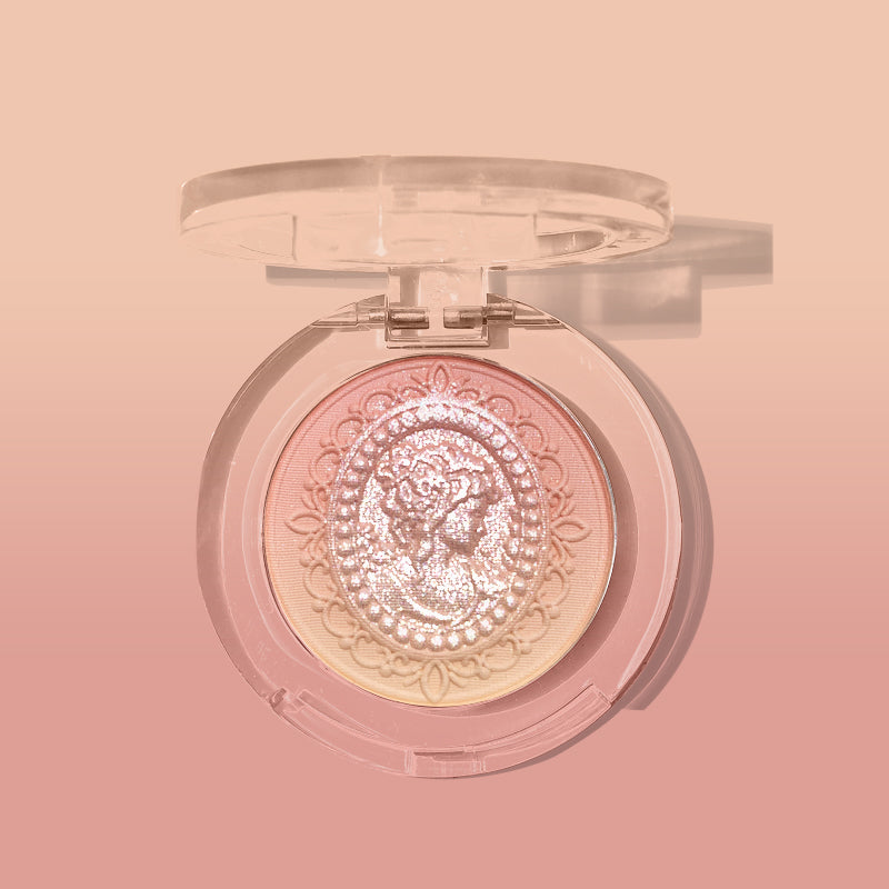 Cafarrat Gradient Embossed Blush Natural Nude Makeup Repair And Whiten