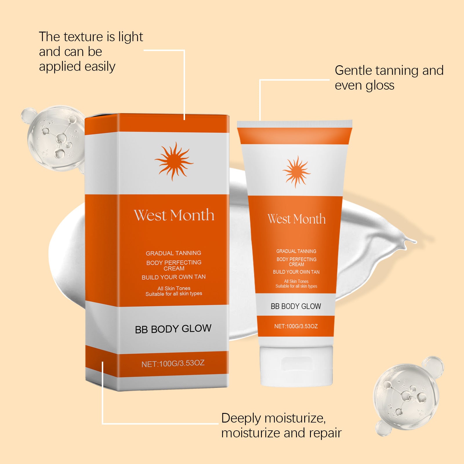 Seaside Beach Help Triticale Color Neck Cream